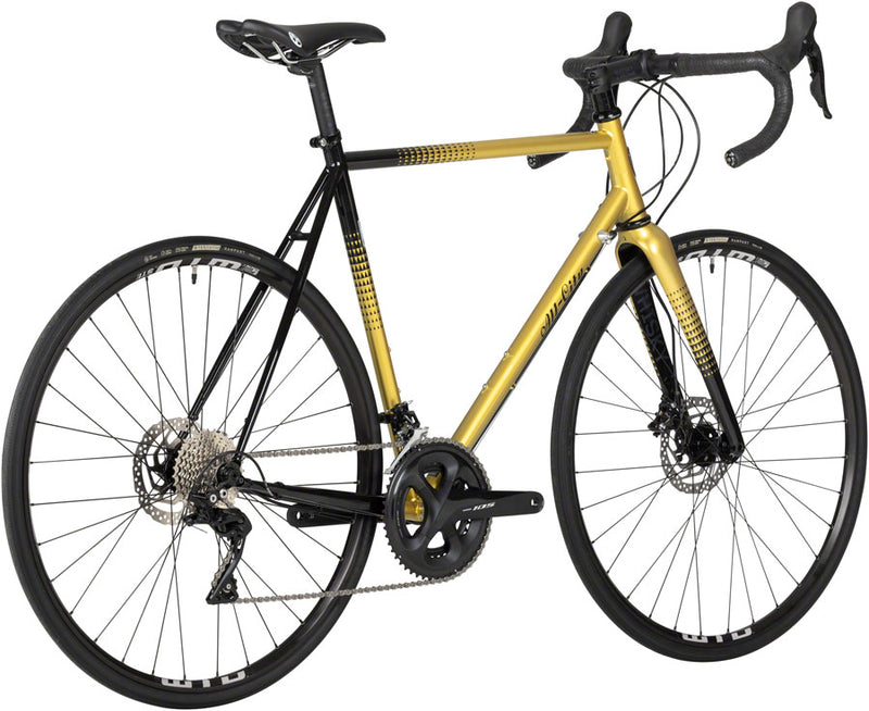 Load image into Gallery viewer, All-City Zig Zag Bike - 700c, Steel, 105, Golden Leopard, 61cm
