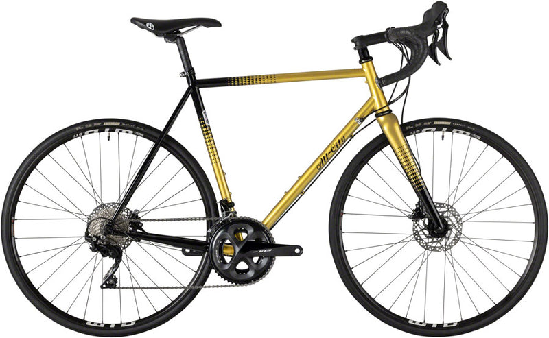 Load image into Gallery viewer, All-City-Zig-Zag-105-Bike-Golden-Leopard-Road-Bike-RDBK0156
