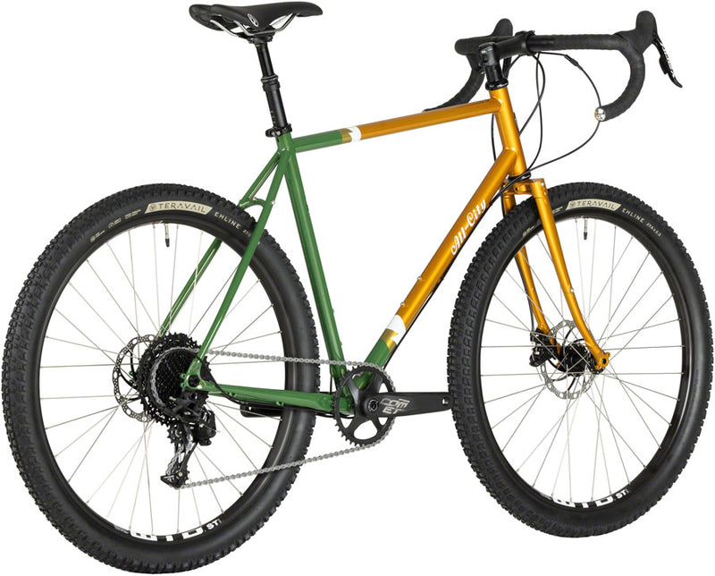 Load image into Gallery viewer, All-City Gorilla Monsoon Bike - 650b, Steel, APEX, Tangerine Evergreen, 61cm
