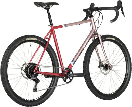 All-City Gorilla Monsoon Bike - 650b, Steel, GRX, Hotberry Rhubarb, 55cm