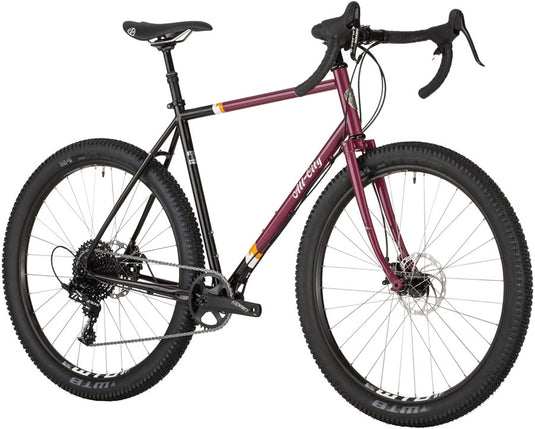 All-City Gorilla Monsoon Bike - 650b, Steel, APEX, Charred Berry, 52cm