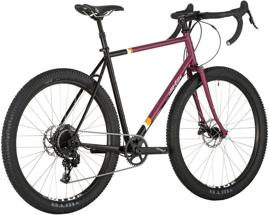 All-City Gorilla Monsoon Bike - 650b, Steel, APEX, Charred Berry, 52cm