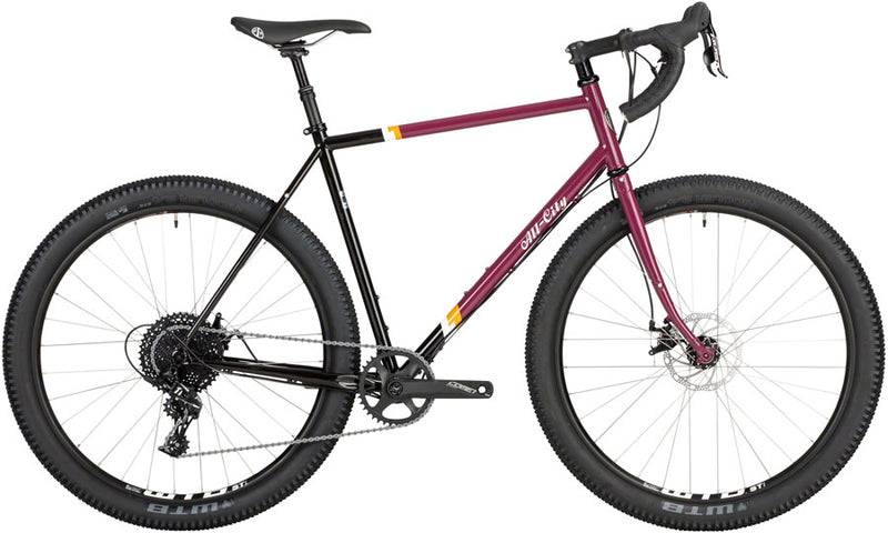 Load image into Gallery viewer, All-City-Gorilla-Monsoon-Apex-Bike-Charred-Berry-Cyclocross-Bike-CXBK0266
