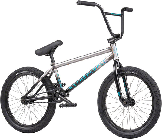 We The People Justice BMX Bike - 20.75" TT, Matt Black/Matt Raw Fade