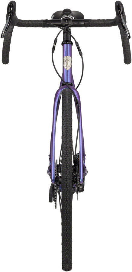 All-City Super Professional Drop Bar Single Speed Bike - 700c, Steel, Hollywood Violet, 49cm