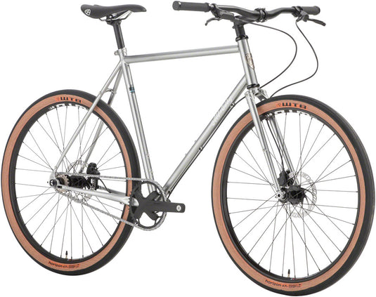 All-City Super Professional Single Speed Bike - 650b, Steel, Quicksilver, 49cm