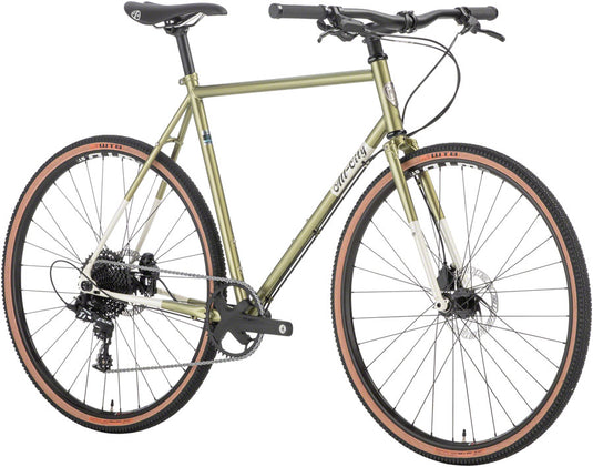 All-City Super Professional Apex 1 Bike - 700c, Steel, Flash Basil, 61cm