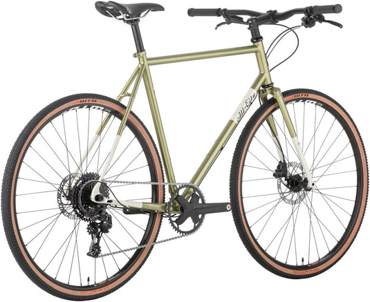 All-City Super Professional Apex 1 Bike - 700c, Steel, Flash Basil, 43cm