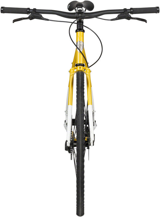 All-City Super Professional Flat Bar Single Speed Bike - 700c, Steel, Lemon Dab, 43cm