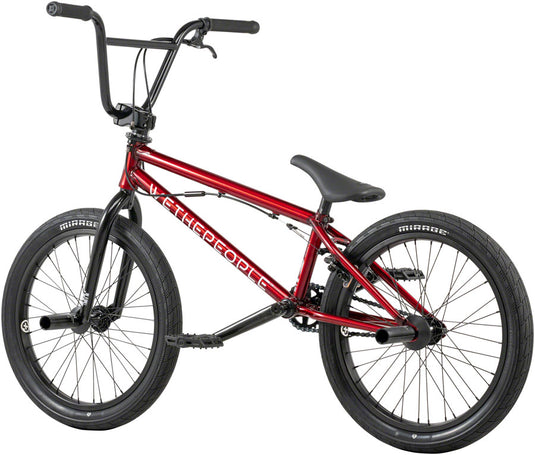 We The People Versus BMX Bike - 20.65" TT, Translucent Red