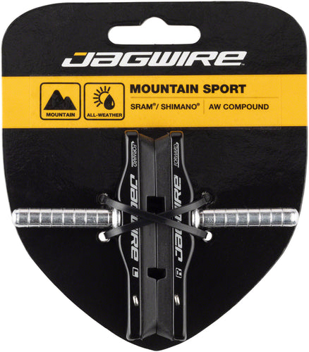 Jagwire-Mountain-Pro-Brake-Pads-Brake-Shoe-Non-Threaded-Post-Mountain-Bike-BR0024-Bicycle-Brake-Pads