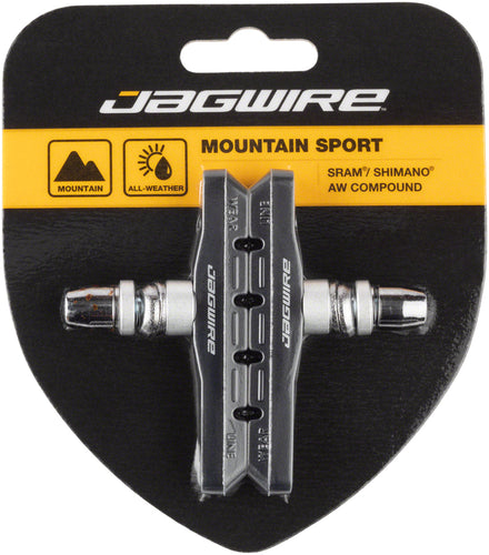 Jagwire-Mountain-Sport-Threaded-Brake-Shoe-Threaded-Post-Mountain-Bike-BR0036-Bicycle-Brake-Pads