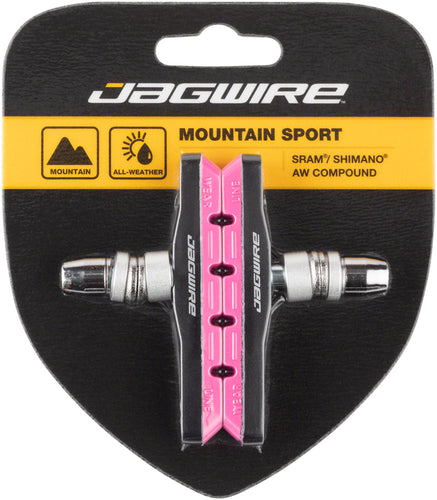 Jagwire-Mountain-Sport-Threaded-Brake-Shoe-Threaded-Post-Mountain-Bike-BR0046-Bicycle-Brake-Pads