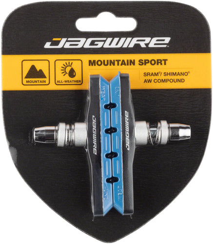 Jagwire-Mountain-Sport-Threaded-Brake-Shoe-Threaded-Post-Mountain-Bike-BR0047-Bicycle-Brake-Pads