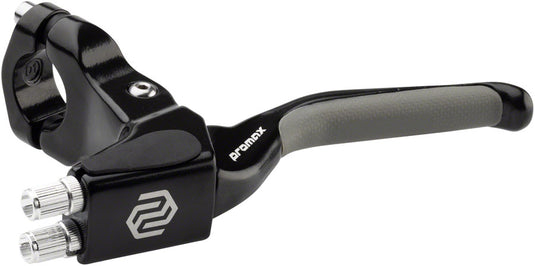 Promax BL-47 Dual Cable Brake Lever - Left, Long Pull, Aluminum, Black