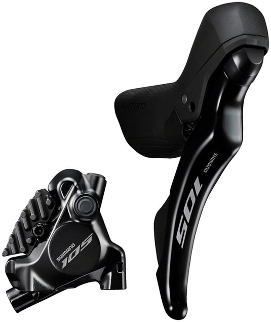 Shimano-105-ST-R7120-Shift-Brake-Lever-with-BR-R7170-Disc-Brake-Caliper-Hydraulic-Brake-Shift-Lever-Drop-Bar-Road-Bike-Time-Trial-Triathlon-Bike-Track-Bike-Road-Bike-Single-Speed-Fixie-HBSL0236