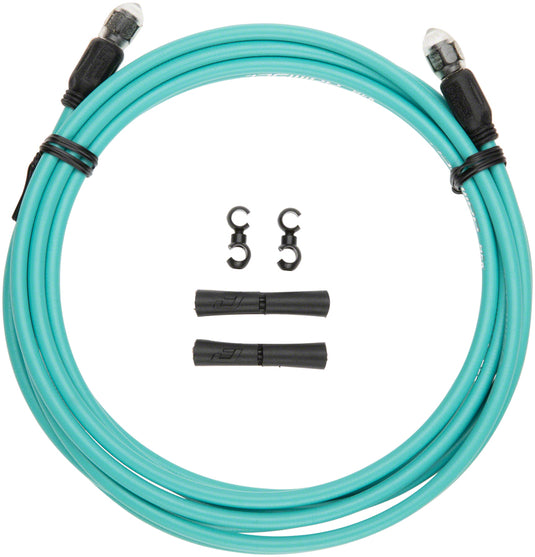 Pack of 2 Jagwire Pro Hydraulic Disc Brake Hose Kit 3000mm, Celeste