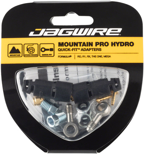 Jagwire-Formula-Pro-Quick-Fit-Adapters-Disc-Brake-Hose-Kit-Mountain-Bike-Downhill-Bike-Fat-Bike-Hardtail-Bike-Gravel-Bike-Cyclocross-Bike-BR0453-Disc-Brake-Hose-Kit-For-Bicycle