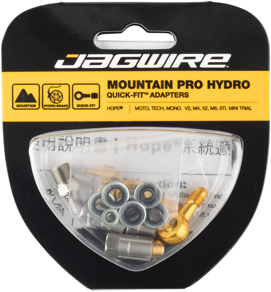 Jagwire-Hope-Pro-Quick-Fit-Adapters-Disc-Brake-Hose-Kit-Mountain-Bike-Downhill-Bike-Fat-Bike-Hardtail-Bike-Gravel-Bike-Cyclocross-Bike-BR0457-Disc-Brake-Hose-Kit-For-Bicycle