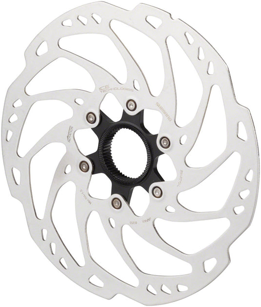 Shimano SLX SM-RT70-LE Disc Brake Rotor - 203mm, Center Lock, Silver