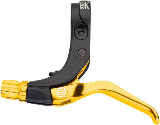 Promax Click V-Point Brake Lever - Long Reach, Gold