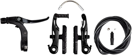 Promax-P-1-Click-V-Point-Brake-&-Lever-Set-Linear-Pull-Brake-Set-BMX-Bike-LPBS0029