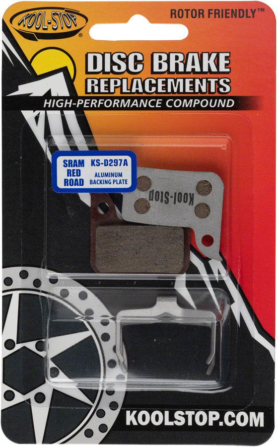 Load image into Gallery viewer, Pack of 2 Kool-Stop SRAM Red Road Disc Brake Pads - Alloy
