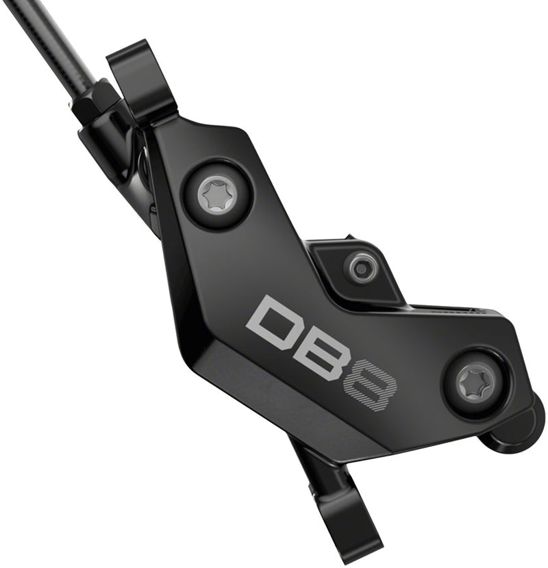 Load image into Gallery viewer, SRAM DB8 Disc Brake and Lever - Rear, Mineral Oil Hydraulic, Post Mount, Diffusion Black, A1
