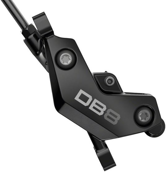 SRAM DB8 Disc Brake and Lever - Rear, Mineral Oil Hydraulic, Post Mount, Diffusion Black, A1