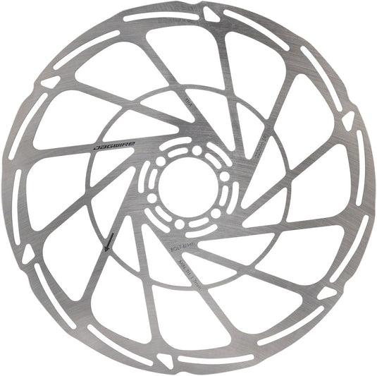 Jagwire Sport SR1 Disc Brake Rotor - 220mm, 6-Bolt, Silver