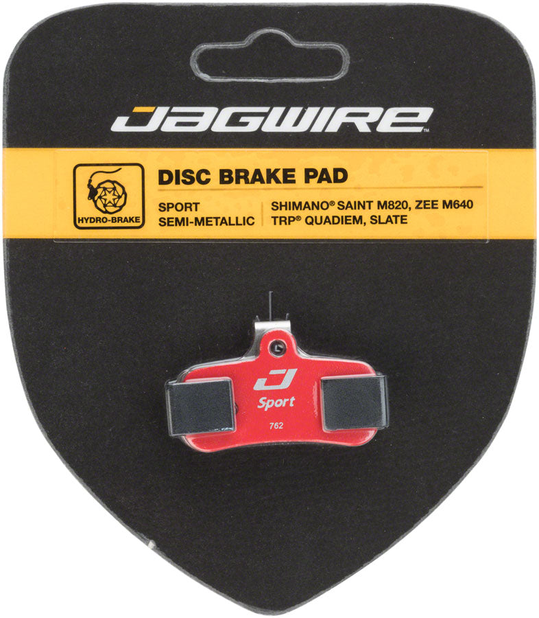 Load image into Gallery viewer, Jagwire Sport SemiMetallic Disc Brake Pads- Deore XT M8020, Saint M810/M820 -
