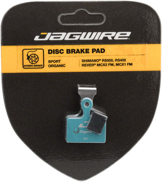 Jagwire Sport Organic Disc Brake Pads - For Shimano Dura-Ace 9170, Ultegra R8070, 105 R7070, GRX RX810, Box/25 Pairs