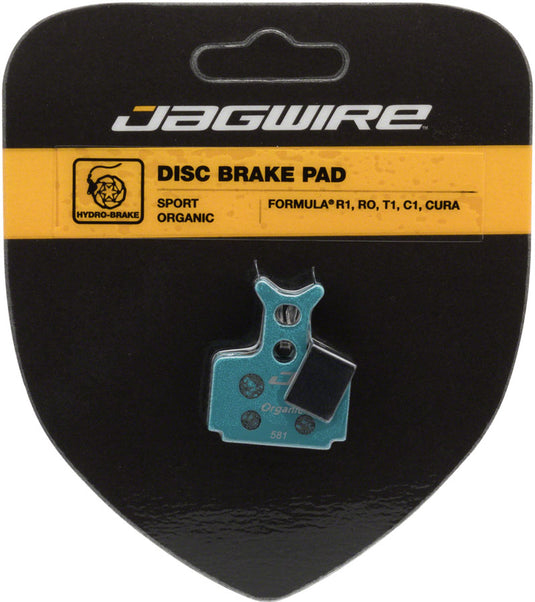 Pack of 2 Jagwire Sport Organic Disc Brake Pads