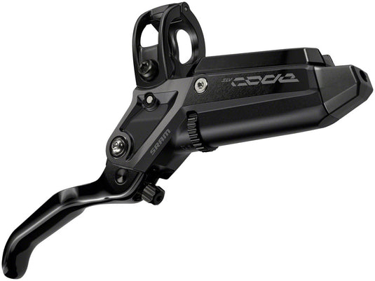 SRAM Code Silver Stealth Disc Brake and Lever - Front, Post Mount, 4-Piston, Aluminum Lever, SS Hardware, Black, C1