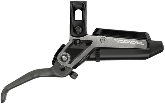 SRAM Code Ultimate Stealth Disc Brake and Lever - Front, Post Mount, 4-Piston, Carbon Lever, Titanium Hardware,