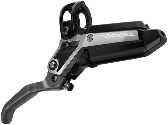 SRAM Code Ultimate Stealth Disc Brake and Lever - Rear, Post Mount, 4-Piston, Carbon Lever, Titanium Hardware,