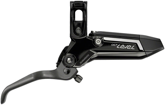 SRAM Level Ultimate Stealth Disc Brake and Lever - Front, Post Mount, 2-Piston, Carbon Lever, Titanium Hardware, Gloss