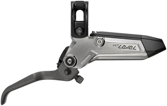 SRAM Level Ultimate Stealth Disc Brake and Lever - Front, Post Mount, 4-Piston, Carbon Lever, Titanium Hardware,