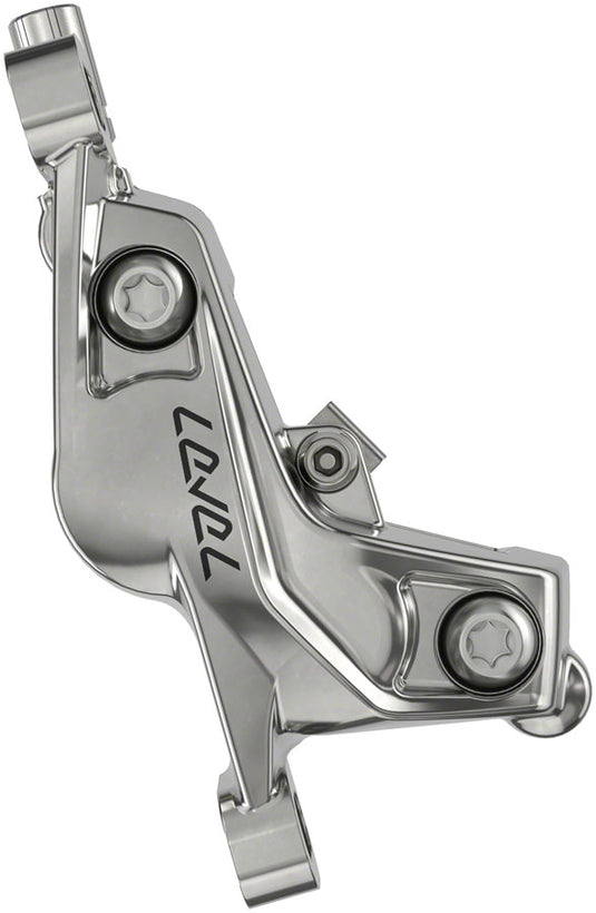 SRAM Level Ultimate Stealth Disc Brake and Lever - Front, Post Mount, 4-Piston, Carbon Lever, Titanium Hardware,