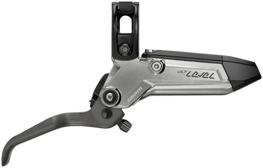 SRAM Level Ultimate Stealth Disc Brake and Lever - Rear, Post Mount, 4-Piston, Carbon Lever, Titanium Hardware,