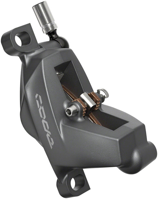 SRAM Code Bronze Stealth Disc Brake and Lever - Rear, Post Mount, 4-Piston, Aluminum Lever, SS Hardware, Dark Polar, C1