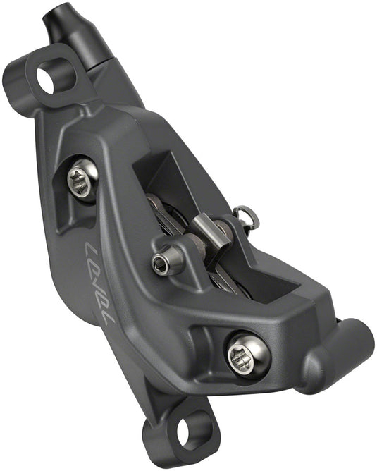 SRAM Level Bronze Stealth Disc Brake and Lever - Front, Post Mount, 4-Piston, Aluminum Lever, SS Hardware, Dark Polar,