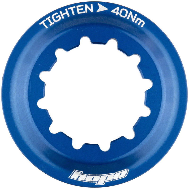 Load image into Gallery viewer, Hope Center Lock Disc Lockring - Blue Compatible With Other Manufacturers
