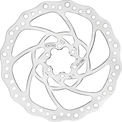 Tektro-TR-17-2.3mm-6-Bolt-Disc-Brake-Rotor-Disc-Rotor-DSRT0679-Bicycle-Rotor