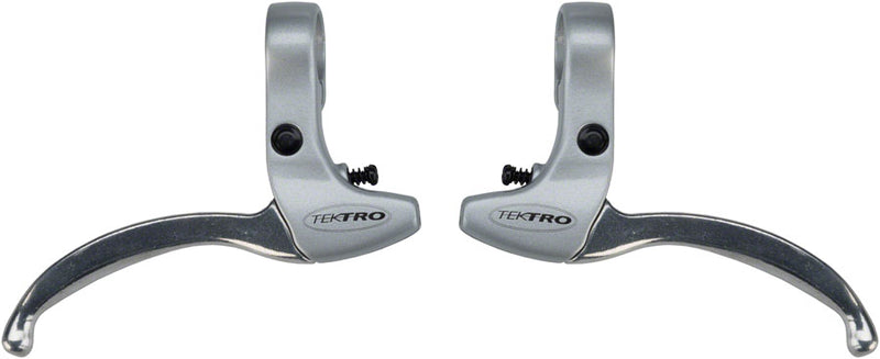 Load image into Gallery viewer, Tektro-Brake-Lever-Flat-Bar-BMX-Pair-3-Finger-Left-&amp;-Right-BR7793
