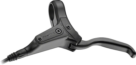 Tektro HD-J285 Junior Disc Brake and Lever - Front, Hydraulic, Post Mount, Black