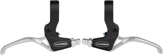 Tektro-Brake-Lever-Flat-Bar-BMX-Pair-3-Finger-Left-&-Right-BLFL0108