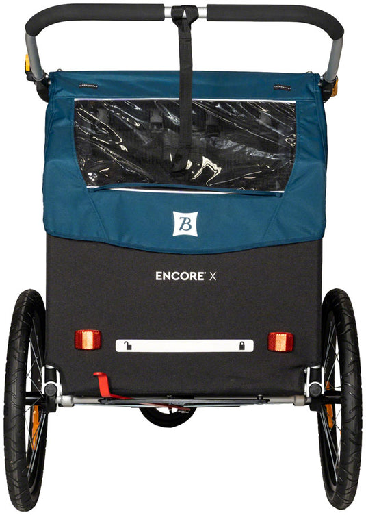 Burley Encore X Child Trailer - Double, Pacific Blue