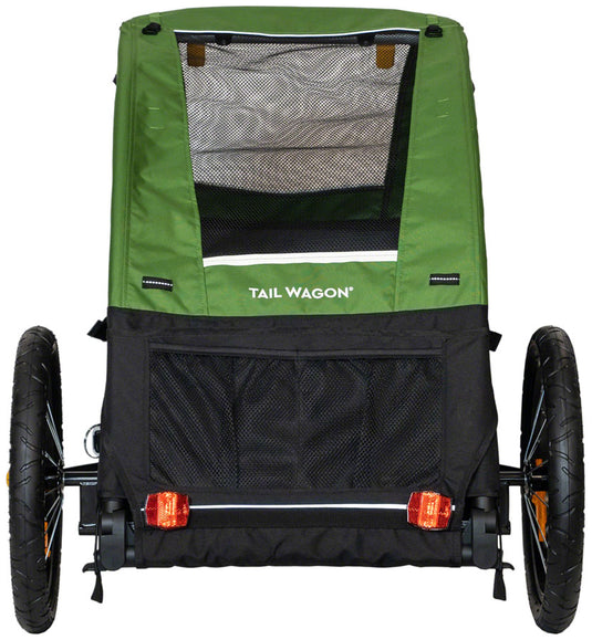 Burley Tail Wagon Pet Trailer - Fern Green