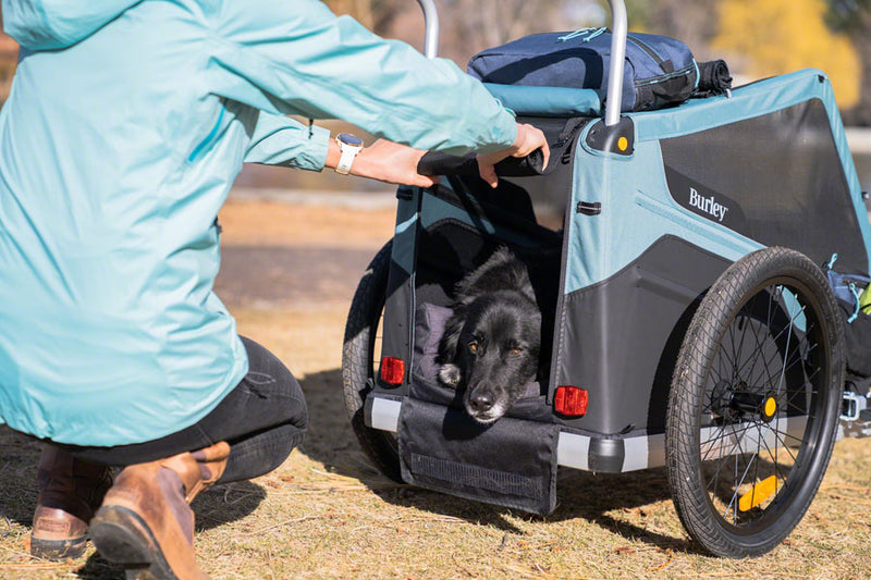 Load image into Gallery viewer, Burley Bark Ranger Pet Bike Trailer
